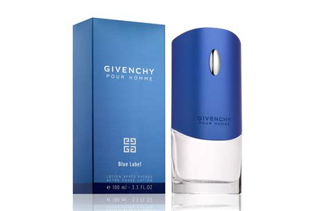 survet givenchy bleu|Givenchy pour homme man label.